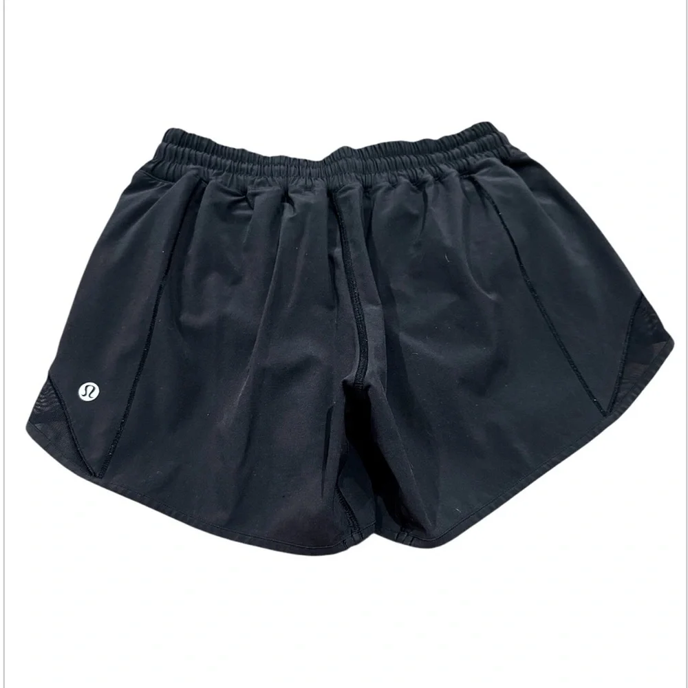 Lululemon Hottie Hot Black Shorts Size 4 Tall